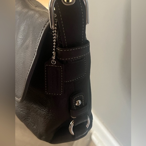 Coach Penelope Brown Pebble Leather Shoulder Handbag (gently loved❤️‍🩹 ) - Picture 9 of 11